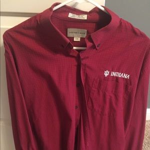 Indiana Hoosiers button down dress shirt